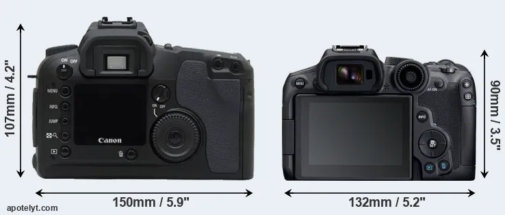 Comparison D30 or R7 rear