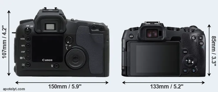 Comparison D30 or RP rear