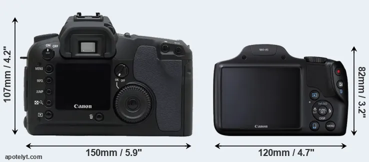 Comparison D30 or SX530 rear