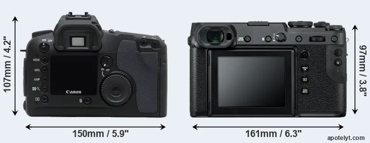 Comparison D30 or GFX 50R rear