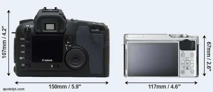 Comparison D30 or X-A10 rear