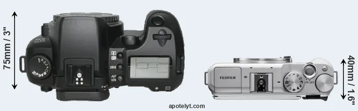 Compare D30 versus X-A5 top