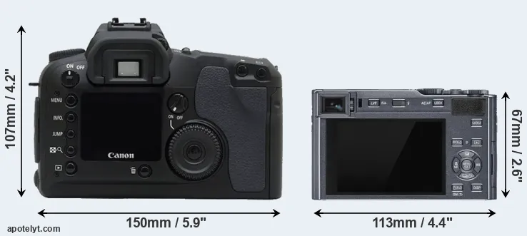 Comparison D30 or C-LUX rear
