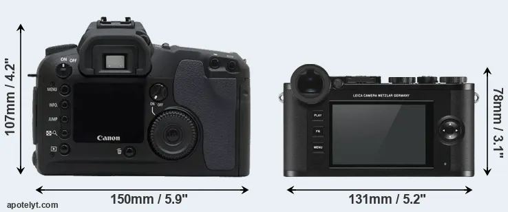Comparison D30 or CL rear