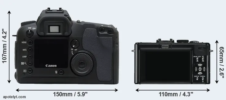 Comparison D30 or D-LUX 5 rear