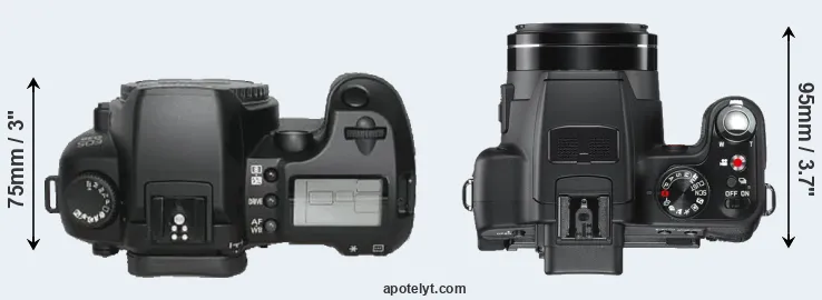 Compare D30 versus V-LUX 2 top