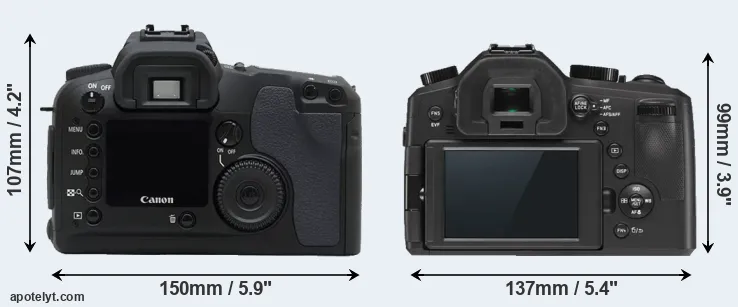 Comparison D30 or V-LUX Typ 114 rear