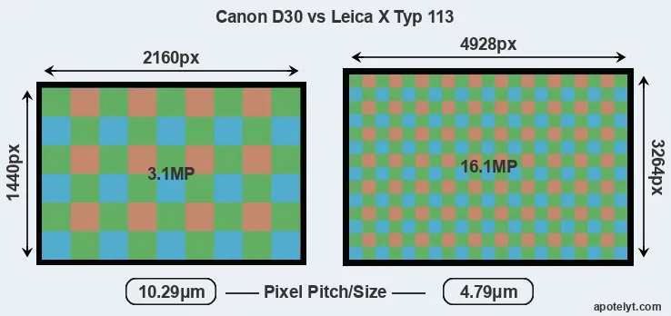 D30 versus X Typ 113 MP
