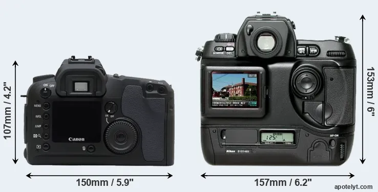Comparison D30 or D1H rear