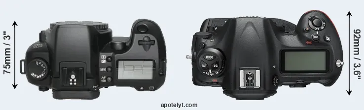 Compare D30 versus D5 top