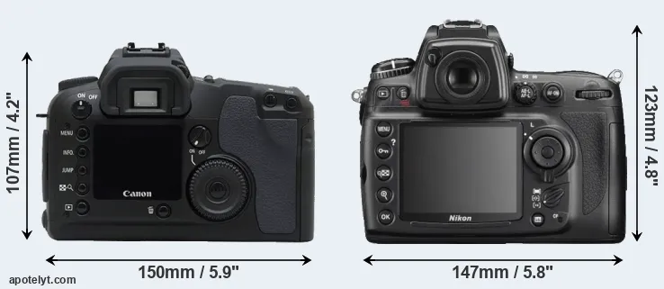 Comparison D30 or D700 rear