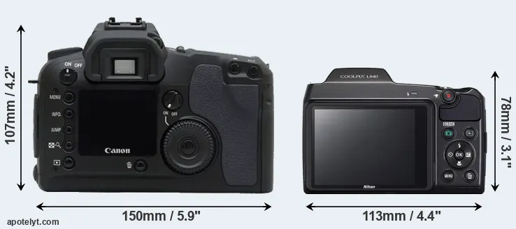 Comparison D30 or L840 rear