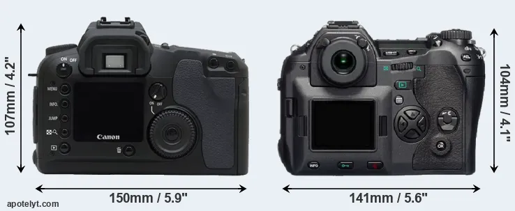 Comparison D30 or E-1 rear