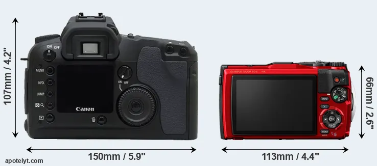 Comparison D30 or TG-6 rear