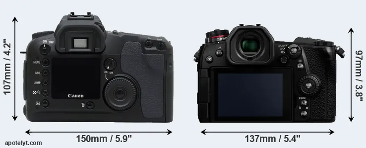 Comparison D30 or G9 rear
