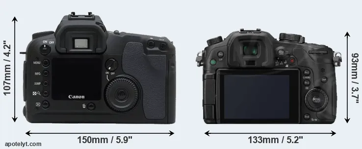 Comparison D30 or GH3 rear