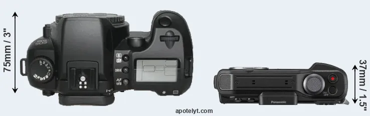 Compare D30 versus TS7 top