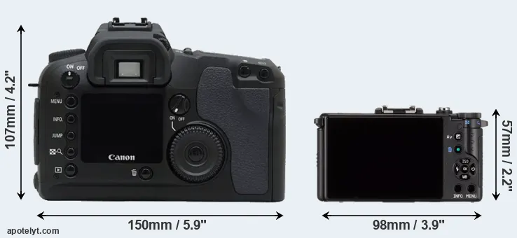 Comparison D30 or Pentax Q rear