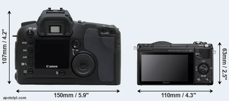 Comparison D30 or A5000 rear