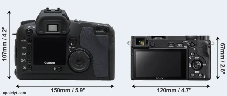 Comparison D30 or A6300 rear