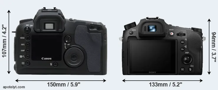 Comparison D30 or RX10 IV rear