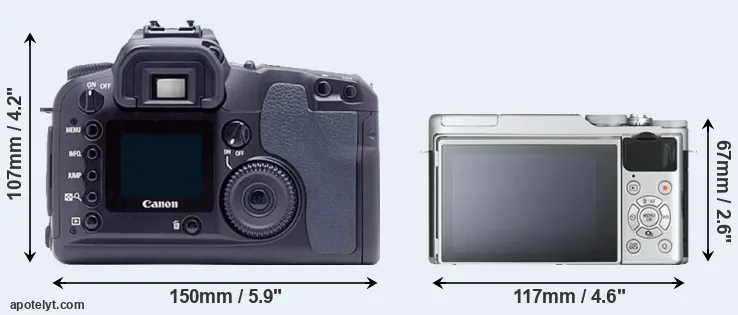 Comparison D60 or X-A10 rear