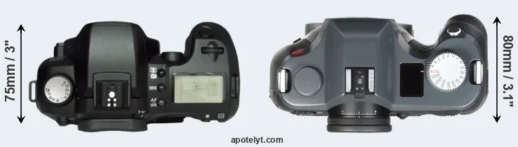 Compare D60 versus S-E Typ 006 top