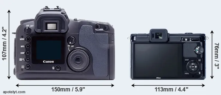 Comparison D60 or V1 rear