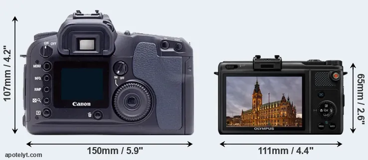 Comparison D60 or XZ-1 rear