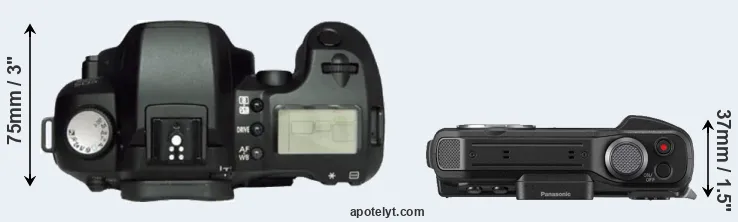 Compare D60 versus FT7 top