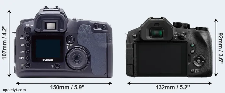Comparison D60 or FZ330 rear