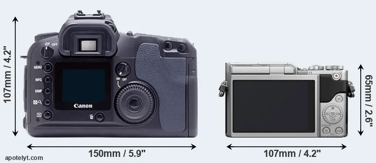 Comparison D60 or GX800 rear