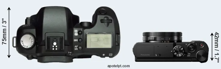 Compare D60 versus LX15 top