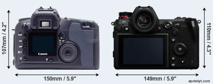 Comparison D60 or S1 rear