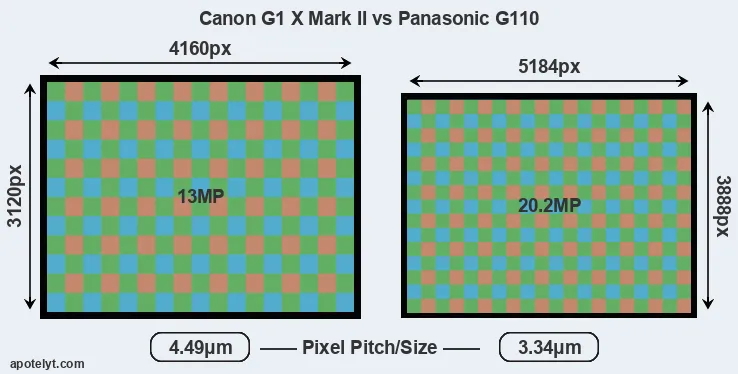 G1X Mark II versus G110 MP