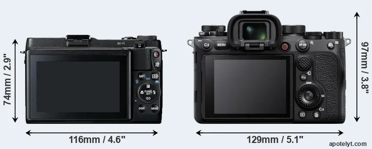 Comparison G1X Mark II or A1 rear