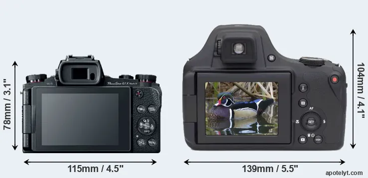 Comparison G1X Mark III or AZ901 rear