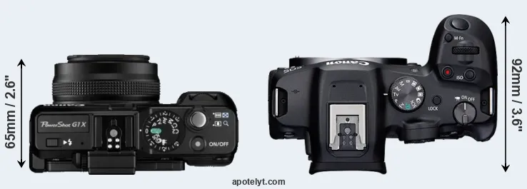 Compare G1X versus R7 top