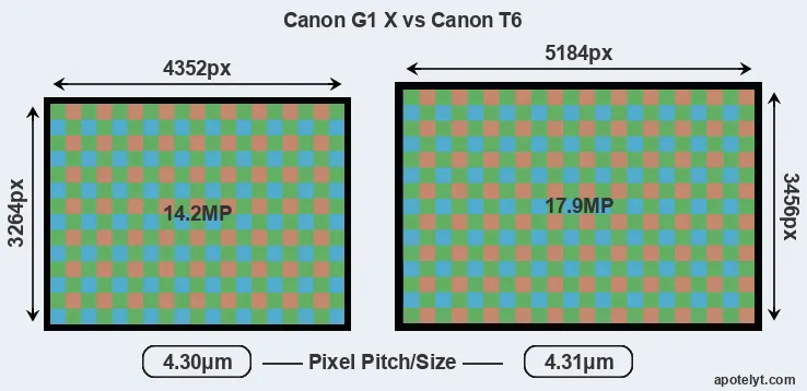G1X versus T6 MP