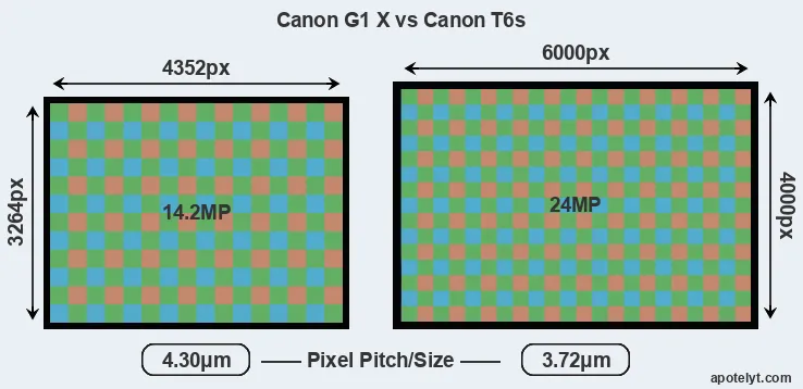 G1X versus T6s MP