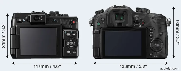 Comparison G1X or GH3 rear