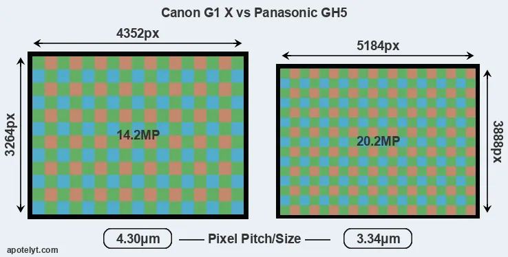 G1X versus GH5 MP