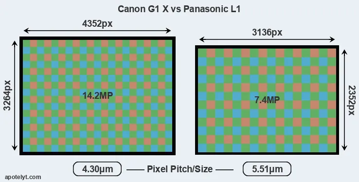 G1X versus L1 MP