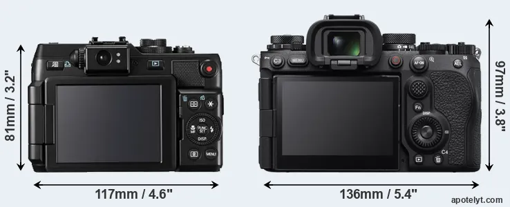 Comparison G1X or A9 III rear