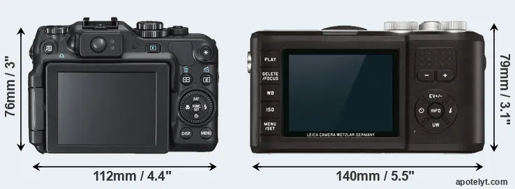 Comparison G12 or X-U Typ 113 rear