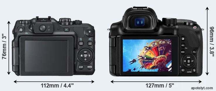 Comparison G12 or NX30 rear