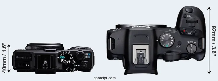 Compare G15 versus R7 top