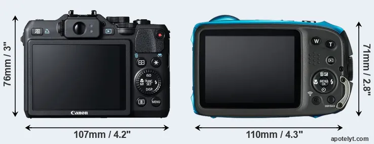 Comparison G15 or XP130 rear
