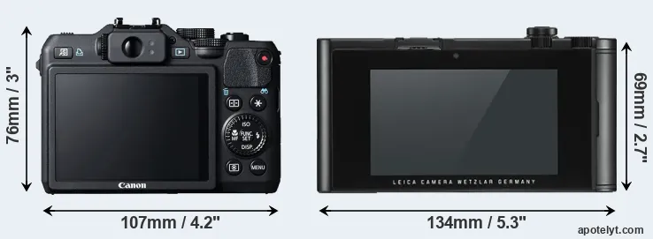 Comparison G15 or TL2 rear