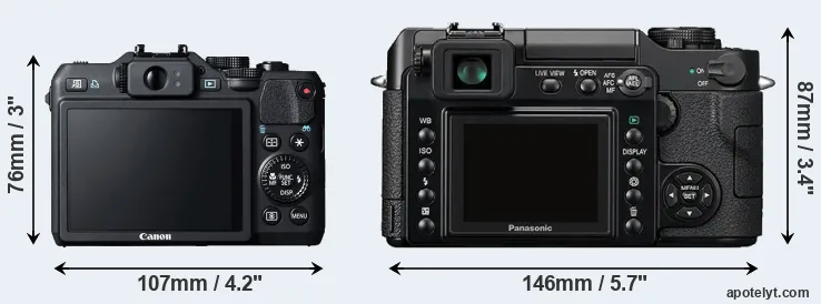 Comparison G15 or L1 rear